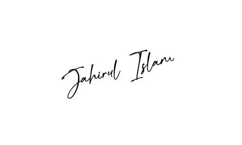 Jahirul Islam name signature